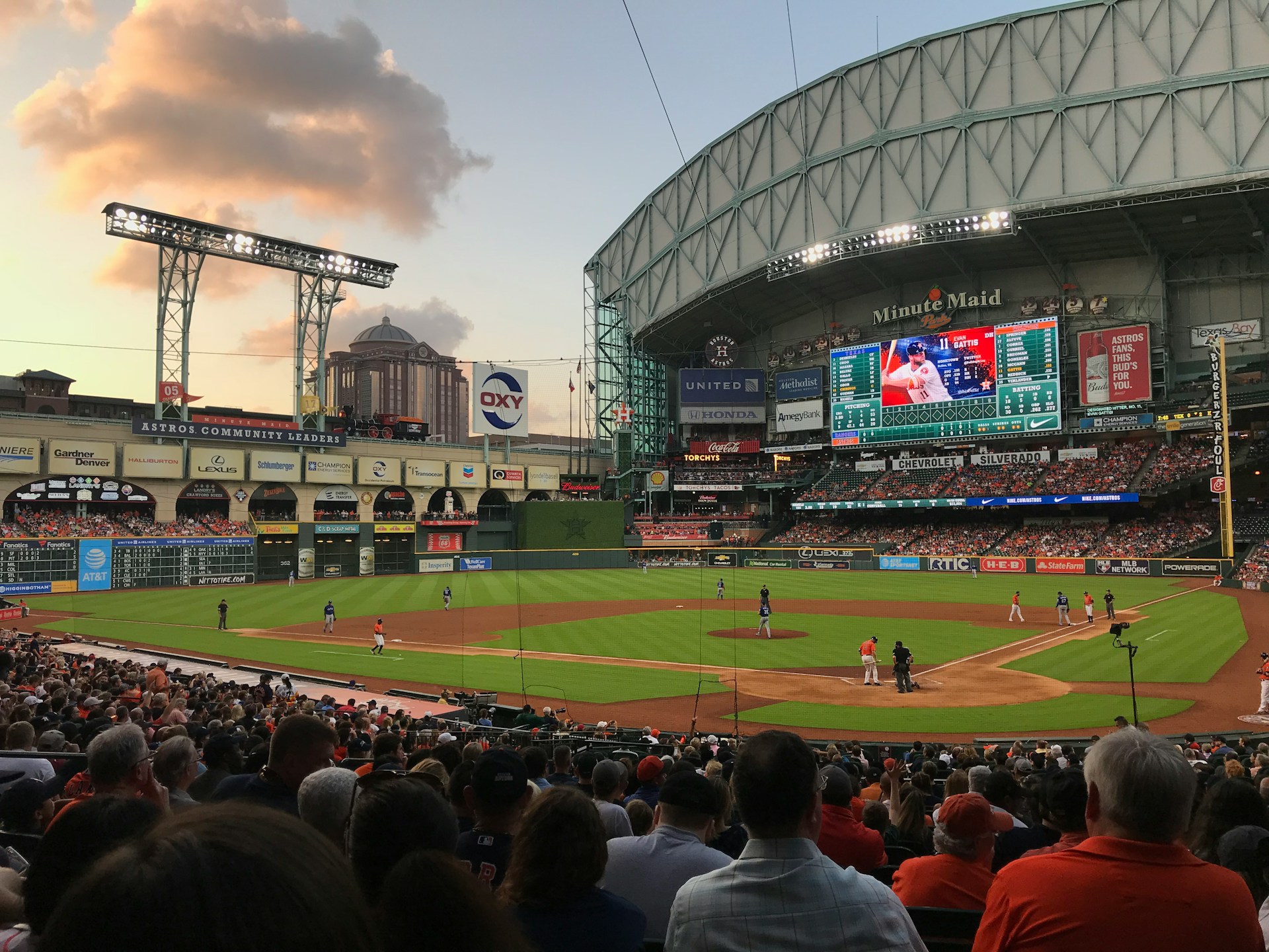 Stadium concourse